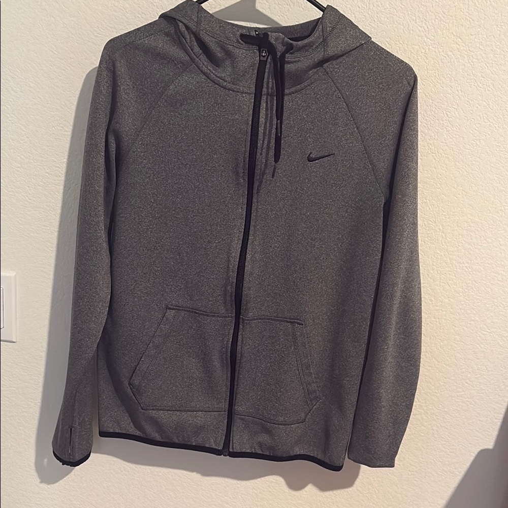 Nike Charcoal Full-Zip Hoodie